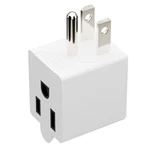 90 Degree Adapter Right Angled Downward Usa 3-prong Down Angle, White. Fixed Price $14.76.