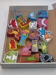 Rare Keith Haring Stacking Blocks Limited Edition Vilac Pop Art Graffiti Tate. Fixed Price $85.00.