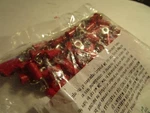 3m 11-6s-p Connector Ring Tongue Terminal Vinyl Insulated Red 22-18 Awg Qty 100. Fixed Price $15.00.
