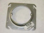 Steel City 52c3-25 4" Square Raised Cover 5/16" Open Center Box Of 25. Fixed Price $35.00.