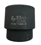 Grey Pneumatic 2033m Soc 33mm 1/2d Imp Hex Blk. Fixed Price $15.99.