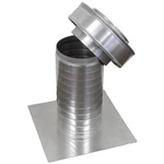 6 In. Dia Keepa Vent An Aluminum Roof For Low Slope / Flat Ventilation. Fixed Price $92.01.