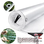 Tarps Heavy Duty Watertarpsproof 8x10ft, 14 Mil Clear Tarpaulin With 8 X 10 Ft. Fixed Price $86.48.