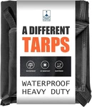 20 Mil Black Waterproof Tarp 3 3ft (2 Pack) Heavy Duty Canvas Cover For Out. Fixed Price $34.32.