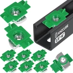 Amzcube 3/8"-16 Nylon Strut Channel Cone Nut - 50 Pcs, 8mm Thickened Ch.... Fixed Price $34.08.
