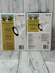 Lot Of 2 Hampton Bay White Track Light Head Spotlights Flood Lights F12. Fixed Price $34.99.