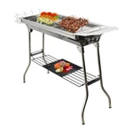 Intbuying Barbecue Charcoal Grill Portable Stainess Steel Folded. Fixed Price $115.00.