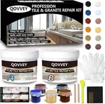 Tile Repair Kit & Granite Quartz Countertop Chip Color Match Marble. Fixed Price $27.96.