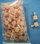 (100) Lot Of Amp - Te Connectivity Crimp Terminal, Tab, 6.3mm X 0.8mm, Red. Fixed Price $29.99.