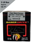 Star Drive Floor Board Screws 5/16-18 X 2-1/2", Approx 99. Fixed Price $30.00.