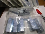 5/8-11 X L2-1/8 W13/16 Coupling Nut Zinc Plated Qty 10. Fixed Price $25.00.