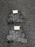 Lot Of 2 Idec Sv1h-07l-1 Relay Socket With Rv1h-g-d24-c1d2. Fixed Price $19.81.