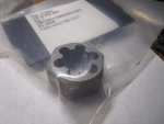 7/8"-14 X 1-5/8" Carbon Steel Bright Finish Hex Die. Fixed Price $20.00.