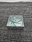 (qty 9) Raco 189sm 4" Square Box, Welded, 1-1/2" Depth, 1/2 &3/4" Knockouts. Fixed Price $21.36.