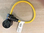 Parkworld Ac Adapter Cord Nema 5-15(15a) Male To 14-30(30a) Female. Fixed Price $18.98.