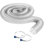 Peachtree Woodworking 4"x10' Pvc Dust Collection Hose W/ Clamps Puncture Resista. Fixed Price $67.20.