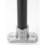 Hollaender 46-8 Base Flange Structural Pipe Fitting, Speed-rail, Aluminum,. Fixed Price $16.19.