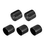 Uxcell 5pcs Rubber End Caps 1 1/2"(38mm) Id Vinyl Pvc Round Tube 38mm, Black. Fixed Price $17.73.