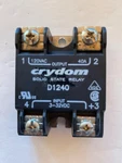 Crydom Solid State Relay D1240 120vac 40a. Fixed Price $15.00.