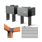 4 Pack 6x6 (actual 5.5"x5.5") Heavy Duty Stainless Steel Pergola Brackets - C.... Fixed Price $293.63.