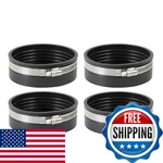 Supplygiant Supply Giant 3972x4 Flexible Pvc Pipe Cap Stainless Steel Clamps 5. Fixed Price $51.42.