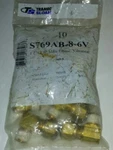 Qty 10 - Tramec Sloan S769ab-8-6v, 1/2" X 3/8" Male Elbows, New, Free Shipping. Fixed Price $42.58.