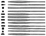 Fowler Fow-75-130-062 Swiss Pattern File Set, 12pc (75130062). Fixed Price $36.29.
