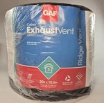 Gaf 2005 Cobra Roof Ridge Exhaust Vent 10.5" X 20' Nail Gun Gunnable Mesh. Fixed Price $44.50.
