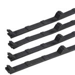 Outside Closure Strip Foam Sm-rib Roof Accessory In Black, 3 Ft. Length, 4-strip. Fixed Price $9.19.