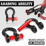 (4 Pack) Shackles, 5/8" D Ring Shackle, 19.5 Ton (42,990 Lbs), 3/4" Pin, New. Fixed Price $38.87.
