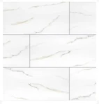 Msi Porcelain Tile 24"x48" Rectified Edge Polished Aria Bianco (16-sq-ft/case). Fixed Price $55.00.