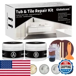 Globalcom Tub And Fiberglass Shower Repair Kit Color Match 3.7oz Porcelain. Fixed Price $31.53.