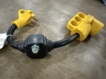 Suplevel 50/30 Amp Adapter Cord With Circuit Breaker, Overload Protector. Fixed Price $12.00.