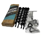 Payivsve 12.5 Heavy Duty 4 Pack Screw-in Earth Anchors Plus Tools 67. Fixed Price $22.45.