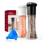 Circle Joy Premium Manual Salt And Pepper Grinder Set, Refillable Pe.... Fixed Price $15.56.