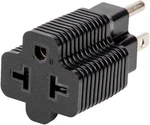 4-in-1 15 Amp Household Ac Plug To 20 T Blade Female 1 Pack, Black. Fixed Price $10.21.