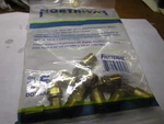 1/4" Tube X Male Npt Brass 90 Swivel Ptc Dot Airbrake Elbow Qty 5. Fixed Price $30.00.