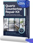 Quartz Countertop Repair Kit Diy (3 Colors + Polisher) - Made By Engineers I Als. Fixed Price $49.01.