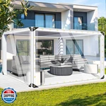 Foundgo 10x16 Clear Tarps Pvc Vinyl Transparency Tarpaulin Glass Golden Metal. Fixed Price $164.36.