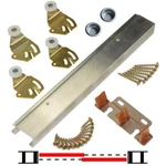 Johnson 2200482d 48" Bypass Fascia Door Hanging Hardware Kit For 24 Inch Doors. Fixed Price $24.99.