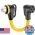 Kanayu 1.5ft Ss2-50r To 14-50r 50amp Rv Generator Adapter Cord Compatible With N. Fixed Price $81.15.