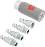 Milton S-219 5 Pc. "m" Style Safety Coupler Kit - (3) 727, (1) 728,. Fixed Price $24.95.