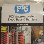 Pig Water Activated Flood Bags 12" X 24" L 3" H Nib (5-pack) Brand New. Fixed Price $24.99.