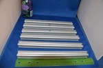 Isel Aluminum Extrusion T-slot 283mm Long 6 Pieces. Fixed Price $30.00.