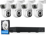 Camcamp Poe Security Camera System,dual Lens Wired System Outdoo. Fixed Price $250.99.
