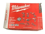 Milwaukee M18 9 Tool Combo Kit 1/2" Cordless Power Tools Set, Red/black 2695-29p. Fixed Price $899.99.