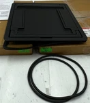Wiremold Fplctcbk Floorport Large Flanged Cutout Top Box Cover Assembly Black. Fixed Price $217.67.