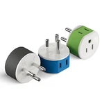 Orei Thailand Power Plug With 2 Usa Inputs - 3 Pack Type O(us-18). Fixed Price $13.99.