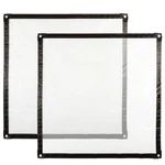 Bringsine 2 Pcs Clear Tarp Heavy Duty Cover Waterproof Tarpaulin Plastic.... Fixed Price $25.84.