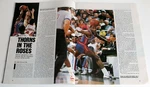 Detroit Pistons 1990 Win 2nd Nba Championship Pictorial Isiah Thomas. Fixed Price $20.00.